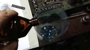 Чистка поршней димексидом