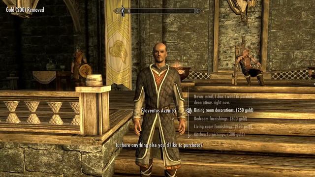 How to buy Decorations for your whiterun home - Skyrim смотреть онлайн