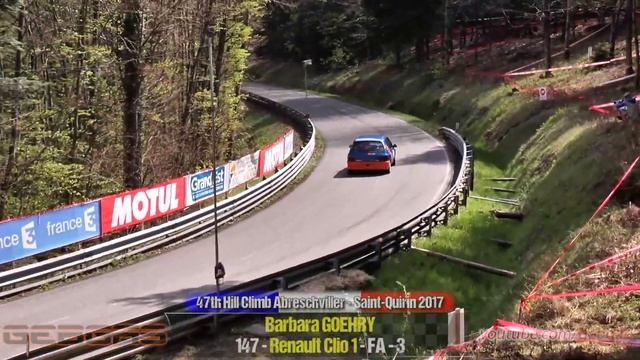 Renault Clio 1 - Barbara GOEHRY - HILL CLIMB - 2017 - Abreschviller-St. Quirin смотреть онлайн