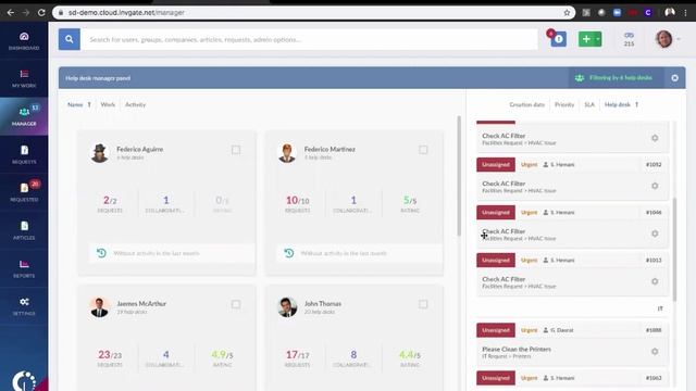 DEMO InvGate Service Desk смотреть онлайн