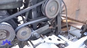 Работа фрикционов БОРТОПОВОРОТНОГО, самодельного вездехода ТЕРМИТ. Доступная схема.