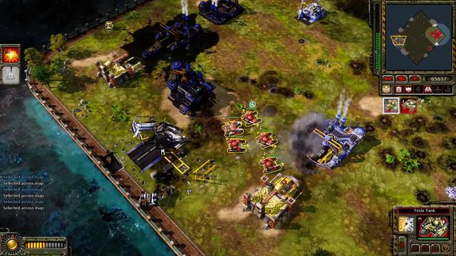 1v1 with tanks only - Red Alert 3 Remix смотреть онлайн