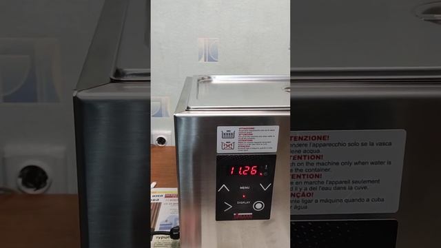 Программирование термостата (су-вида) Sirman Softccoker XP S 1/1