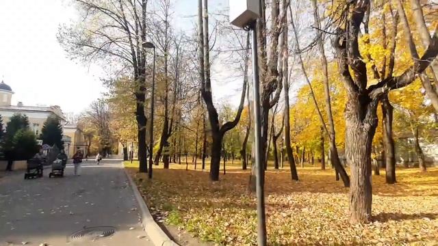 Прогулки по Москве. Парк Люблино. Усадьба Люблино. Часть 2. Театральная школа и другие постройки