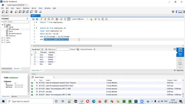 SQL Interview Question # 17 - Write an SQL Query to delete the duplicate records from a Table? смотреть онлайн