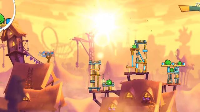 Let's Play - Angry Birds 2, Level 19, Pig City - New Pork City смотреть онлайн