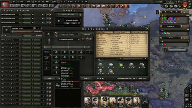 HOI4 Alemanha Super Blitz #13 Final - Tutorial manpower infinito - Gameplay PT BR смотреть онлайн