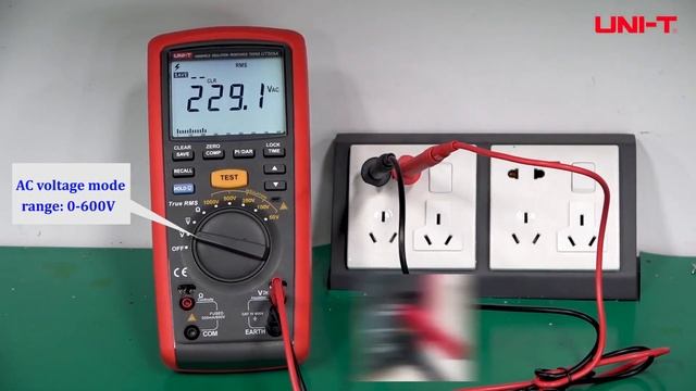 UT505 series handheld true RMS insulation resistance testers VIDEO by www.yq-hk.com смотреть онлайн