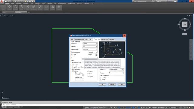 AutoCAD Tutorial Lesson 4-11 Dimstyle (ADVANCED) смотреть онлайн
