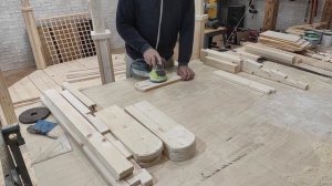 Как сделать перголу своими руками из дерева со скамейкой.