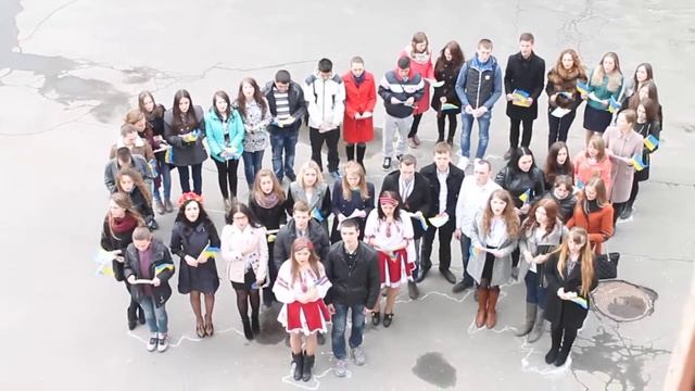 Студенти торгового створили «живу» карту України, яка ще й співає смотреть онлайн