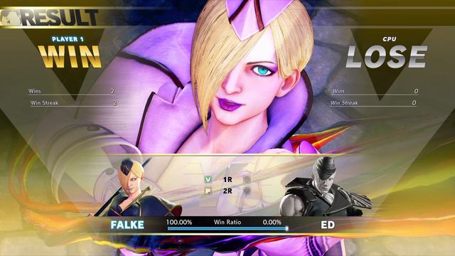 STREET FIGHTER V Falke vs Ed смотреть онлайн