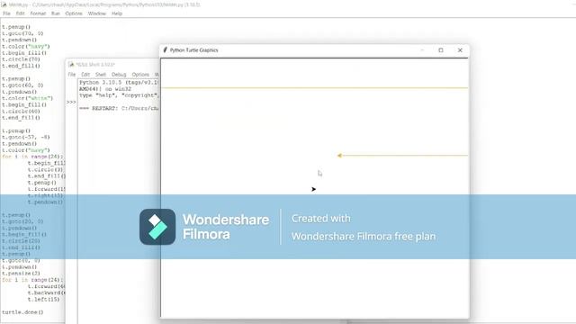 draw Indian flag using python Turtle coding смотреть онлайн