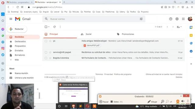 Cómo enviar Archivo Adjunto a un correo electrónico con PHP Fácil ? 2021 ? смотреть онлайн