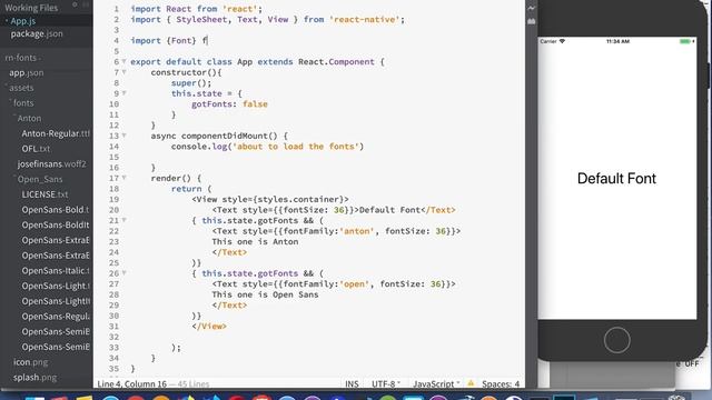 React Native - Custom Fonts - Episode 8 смотреть онлайн