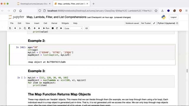 Day 6: Lambda, Map, Filter and List Comprehension смотреть онлайн