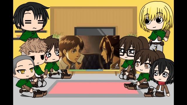 Past AOT React To Future!⚠️ Spoiler Alert!!⚠️// Gacha Life // Attack On Titan