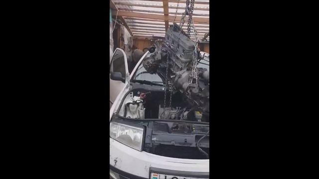 Skoda Fabia 1.4MPi Motor Kiemelése.