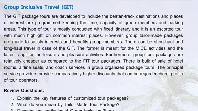 Part 3 [ Tour packaging and programming ] class 12 [ FIT , GIT ] смотреть онлайн