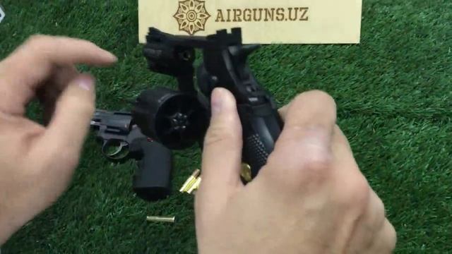 Review Сравнение UMAREX COLT PYTHON.357 VS CROSMAN SNR.357 CO2 4,5mm смотреть онлайн