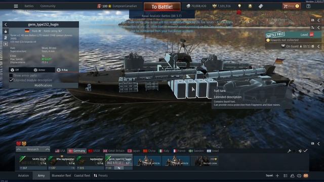Type 152 Hugin - Update Fire And Ice Dev Server - War Thunder смотреть онлайн