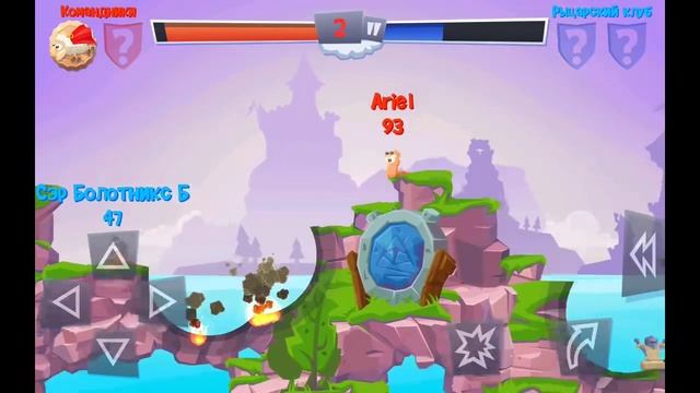 Worms 4 игра на Android и iOS смотреть онлайн