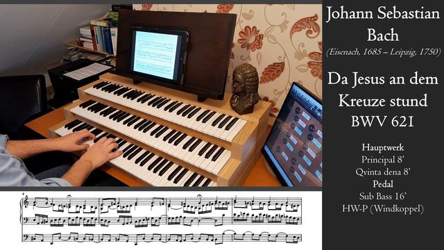 Bach - Da Jesus an dem Kreuze stund, BWV 621 - Silbermann organ, Reinhardtsgrimma смотреть онлайн