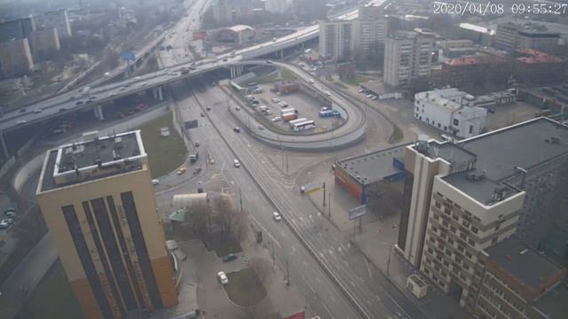 Москва - Нижегородская улица - веб камера 08.04.2020, 06:56