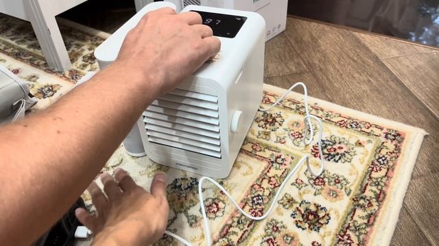 Мини кондиционер Xiaomi Microhoo обзор | Бюджетное решение в жаркие дни | Распаковка смотреть онлайн