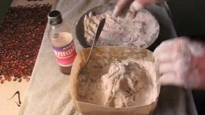 Замазка для окон из мела и олифы своими руками.