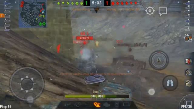 Эпичнейшие шоты на КВ-2 !!! Wot blitz. смотреть онлайн