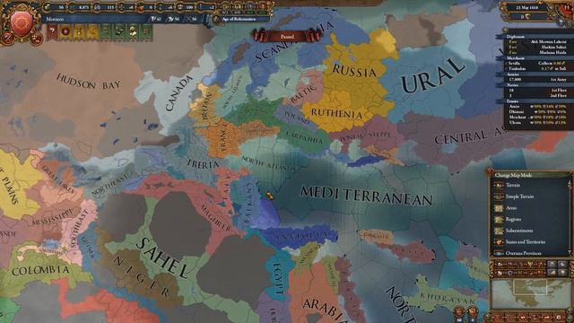 Мод новинка Pangea Universalis!!! для Europa Universalis IV