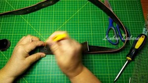 Как ПРАВИЛЬНО обрезать(укоротить) РЕМЕНЬ