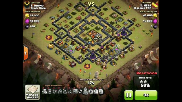 Hispania Top vs Black Elixir | Clash of Clans смотреть онлайн