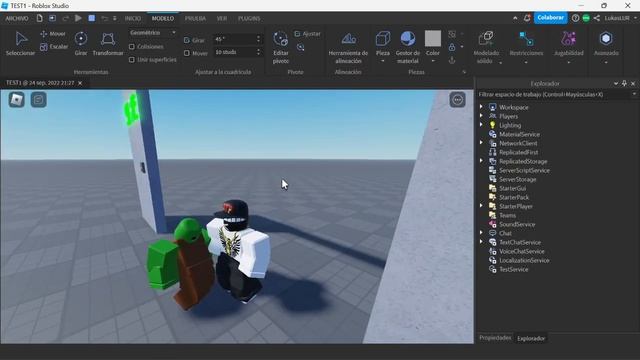 Safe zone Roblox studio test смотреть онлайн