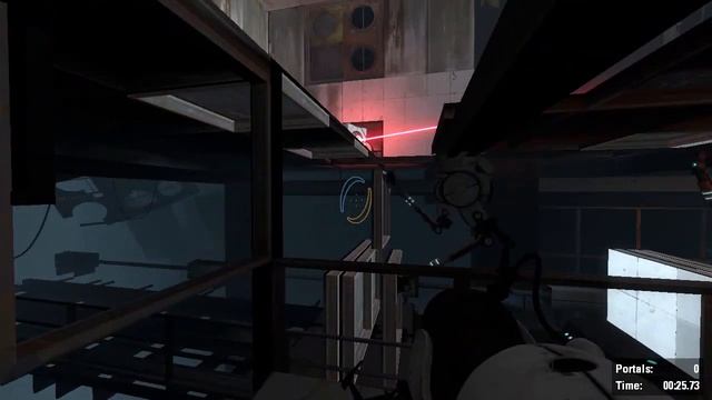 Portal 2 | Laser Relays in 0 portals (ROUTE CREDITZ TO TANGER2B) смотреть онлайн