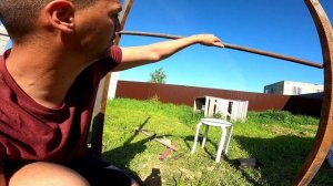 Как Сделать Турник на Даче СВОИМИ РУКАМИ!