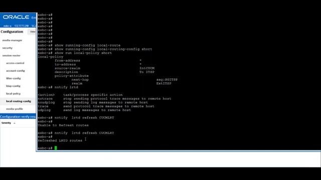 Part 28 - SBC Local Route Table (LRT) for Routing смотреть онлайн