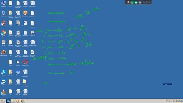 JAVA | PRIMITIVE DATA TYPES смотреть онлайн