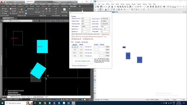 Model Etabs bằng Etabs API từ Autocad (Tính năng bổ sung) | DBim смотреть онлайн