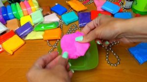 КАК СДЕЛАТЬ БАТТЕР СЛАЙМ из лёгкого пластилина 7 рецептов Слаймов Elin Star