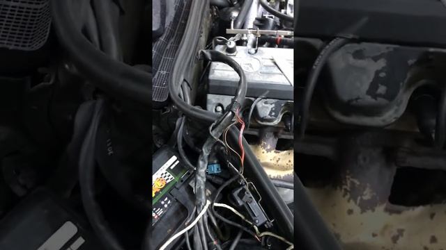 Установка электронного впрыска E-Jetronic на W201 190e M102 Часть 1