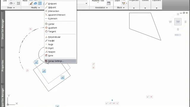 AutoCAD 2011: Restrições paramétricas | MAPData смотреть онлайн