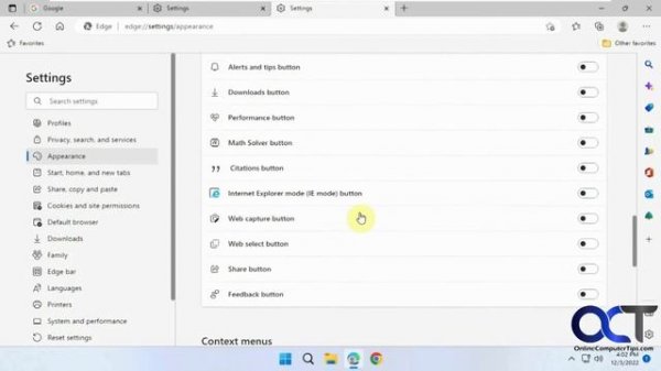 How to Add the Internet Explorer Mode (IE mode) Button to Edge