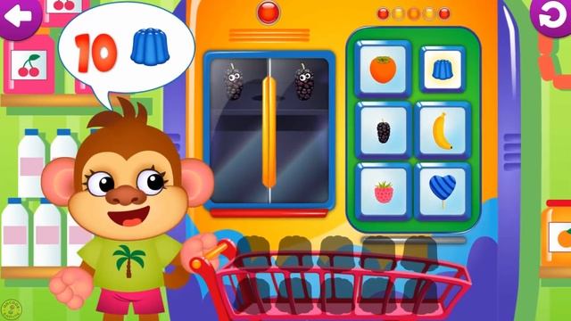 Lean Colors & Numbers With Funny Food 3 - Fun Learning Math Kids Number Games For Toddlers смотреть онлайн