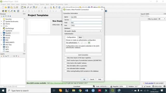 Load Spatial Data and Connect to QGIS l | What's SRID | PostGIS Baby Steps смотреть онлайн