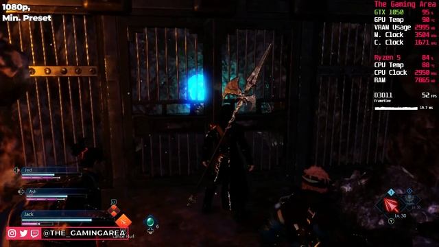 Stranger Of Paradise: Final Fantasy Origin Gameplay | GTX 1050 смотреть онлайн
