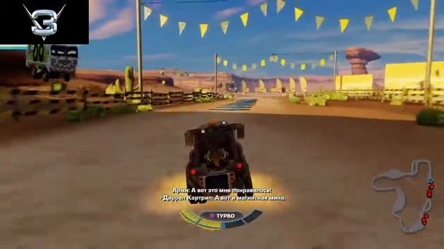 Прохождение игры Тачки 3:Навстречу победе(PS3,PS4,X360,XB1,Wii U,Switch) Ч. 37 Боев. заезд (Сл.) смотреть онлайн