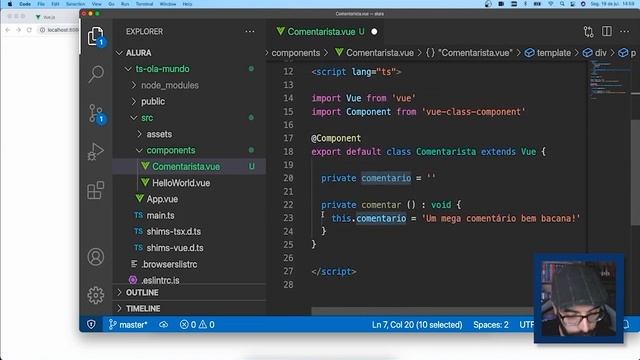 Typescripting: Vue.js | #AluraMais смотреть онлайн
