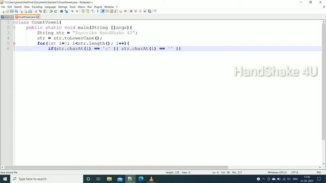 #Java Counting Vowels in Given #String #interviewQuestion смотреть онлайн